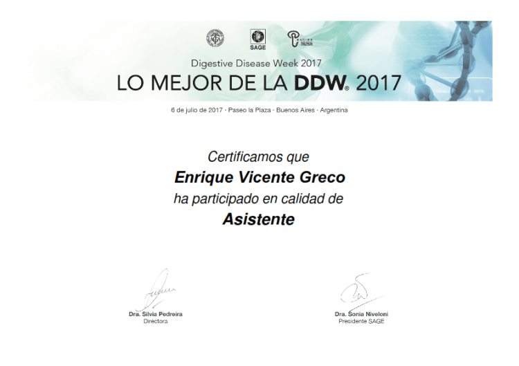 Enrique Vicente Greco lo mejor de la DDW 2017_001