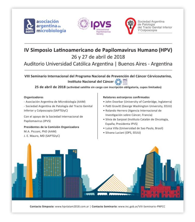 SIMPOSIO LATINOAMERICANO DE HPV 2018